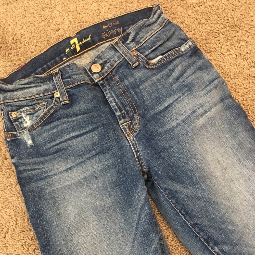 7 For All Mankind “The Ankle Skinny”